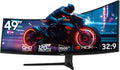 49-Inch Curved Gaming Monitor – 5120×1440 DQHD, 120Hz, 1500R, FreeSync, HDMI 2.0 & VESA Compatible