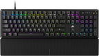 Mechanical Gaming Keyboard – RGB, Linear Switches, Wrist Rest