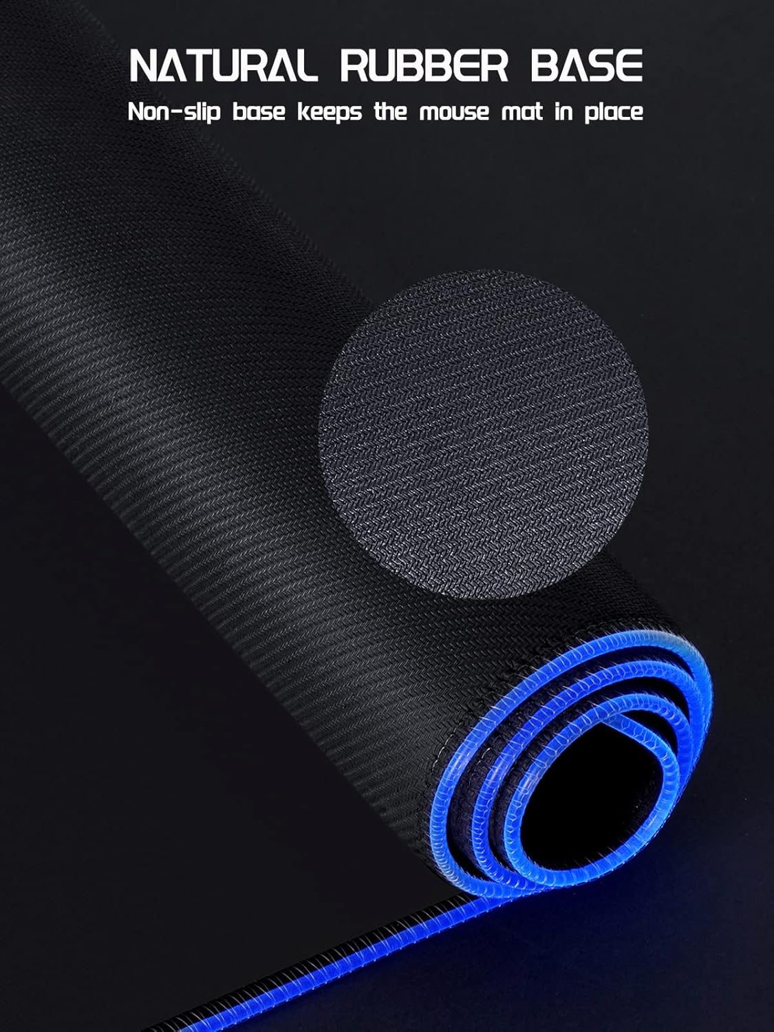 XXL RGB Gaming Mouse Pad – 11 Lighting Modes, Non-Slip Base