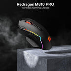 Dual-Mode Gaming Mouse – 10,000 DPI, 8 Macro Buttons, RGB