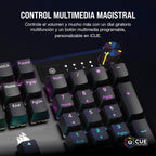 Mechanical Gaming Keyboard – RGB, Linear Switches, Wrist Rest