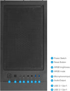 Gaming Desktop PC – Ryzen 5 5500, RTX 5060 Ti 8GB, 16GB RAM, 1TB NVMe SSD, Windows 11, Wi-Fi