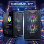Gaming Desktop PC – Intel Core i5, RX 560 4GB, 16GB RAM, 512GB SSD, Wi-Fi 6, Bluetooth 5.0, Windows 11