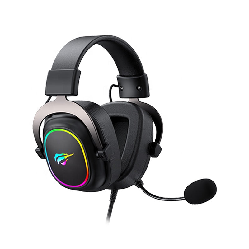 RGB USB Gaming Headset with 7.1 Surround Sound for PC