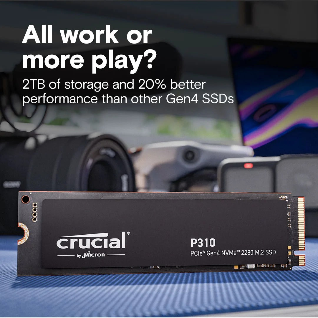 2TB M.2 2280 PCIe Gen4 NVMe Internal SSD – Up to 7100 MBs for Laptops, Desktop PCs & Gaming Handhelds